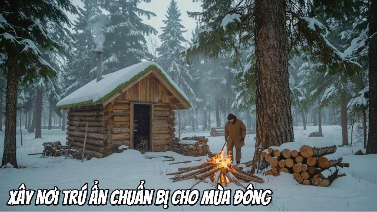 Sinh Tồn Giữa Trời Đông Giá Lạnh – Dựng Nhà Trú Ẩn Giữa Băng Tuyết