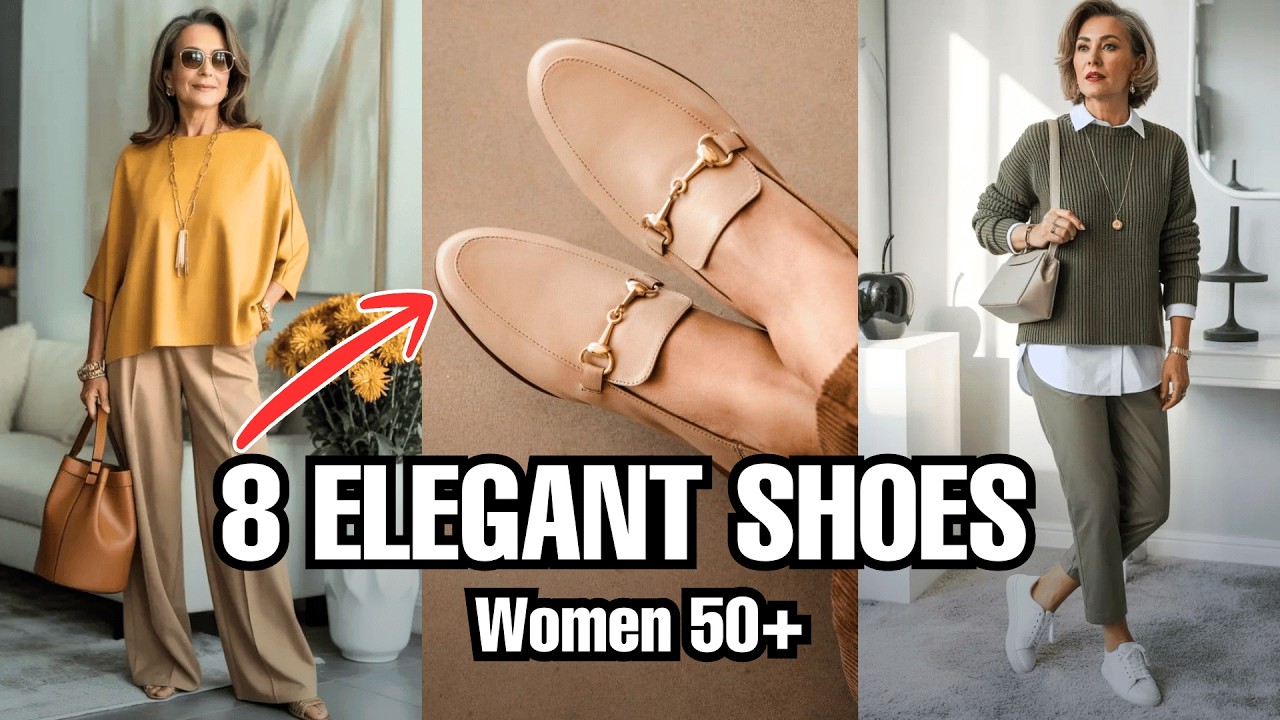 8 Shoes Elegant Women Over 60 Always Own (Old Money Approved)