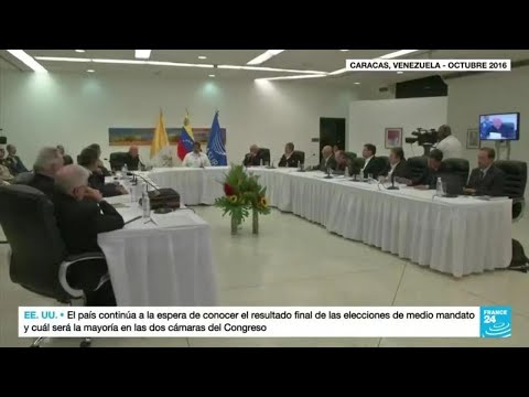 El largo camino de los fallidos diálogos entre el Gobierno de Maduro y la oposición 