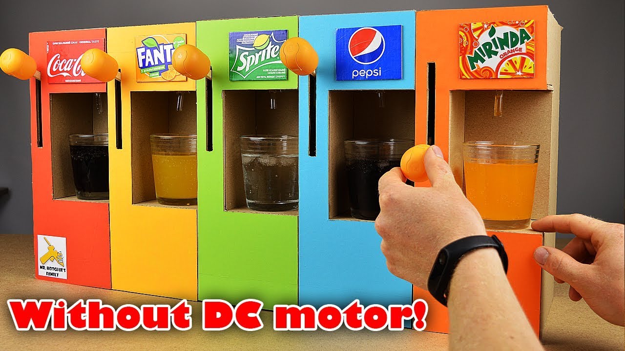 how to make coca cola fountain machine at home
