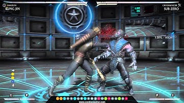Kung Jin Combo | Shaolin | MKX | Midscreen - 1 meter 35% damage