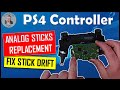 Replacing ANALOG STICKS on a PS4 controller - Can I Fix the STICK DRIFT once and for all?