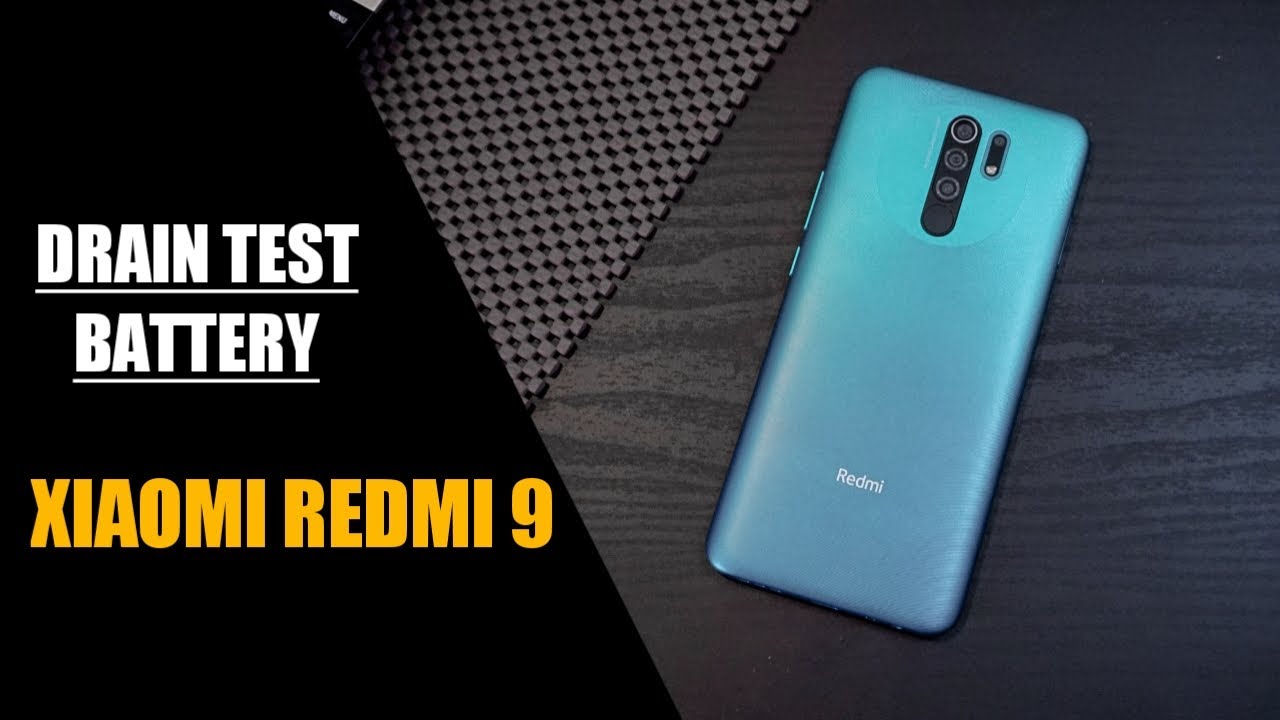 Drain Test Battery Xiaomi REDMI 9 YouTube