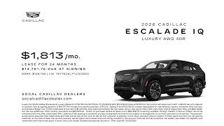 Cadillac Escalade IQ 10/24/2025 6337650