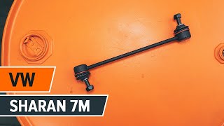How to replace Sway bar links VW SHARAN (7M8, 7M9, 7M6) Tutorial