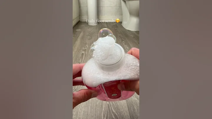 Daily floor scrub 🫧 #cleaning #satisfying #asmr #asmrsounds #cleaningmotivation #viral #fyp