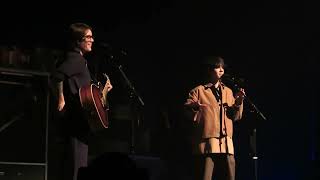 Tegan and Sara - Visiting Niagara Falls, touring on own at 18 + Sara can hate her song (Underwater)