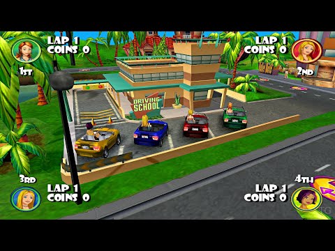 Mary-Kate and Ashley: Sweet 16 – Licensed to Drive PS2 Gameplay HD (PCSX2)