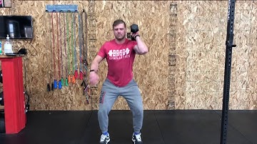 Alternating Single Arm Dumbbell Power Clean Movement Demo