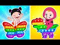 Squid Game Pop It Baby &amp; Sister! Funny Cartoon Episodes