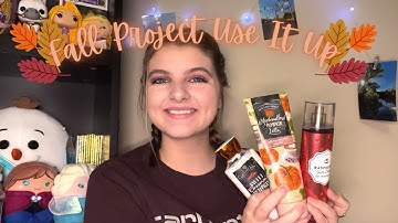 Fall Project Use It Up | Bath and Body Works Project Use it Up