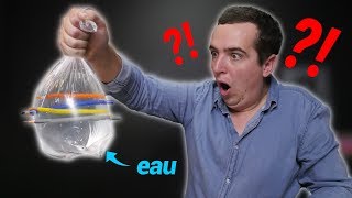 8 EXPÉRIENCES INCROYABLES AVEC DE L'EAU !