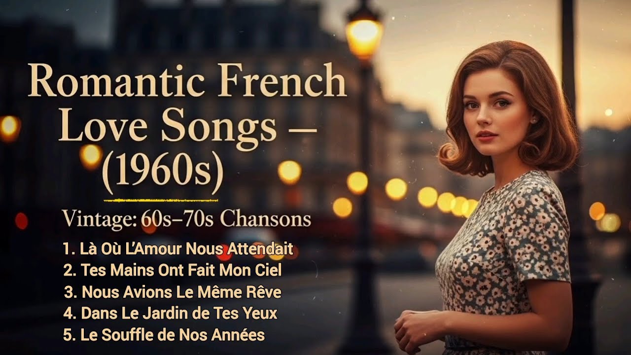 Romantic French Love Songs 💕 Vintage 60s–70s Chansons for Timeless Hearts | Nostalgic Playlist