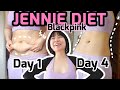 I did BLACKPINK JENNIE DIET for 3 days🥑🍑 #blinks | eating and working out like her - CRAZY RESULTS!