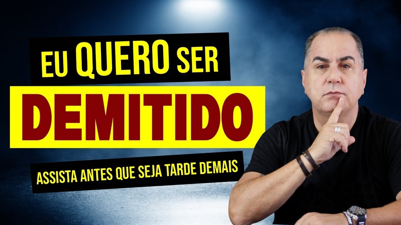 Eu QUERO ser DEMITIDO (assista antes que seja tarde demais)