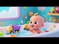 Baby Trucks Splash Toy World in Bathtub Nursery Rhymes Kids Songs