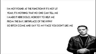 G Eazy - Calm Down Lyrics