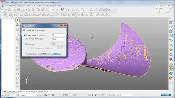 Mesh Reduction in PowerSHAPE 2014
