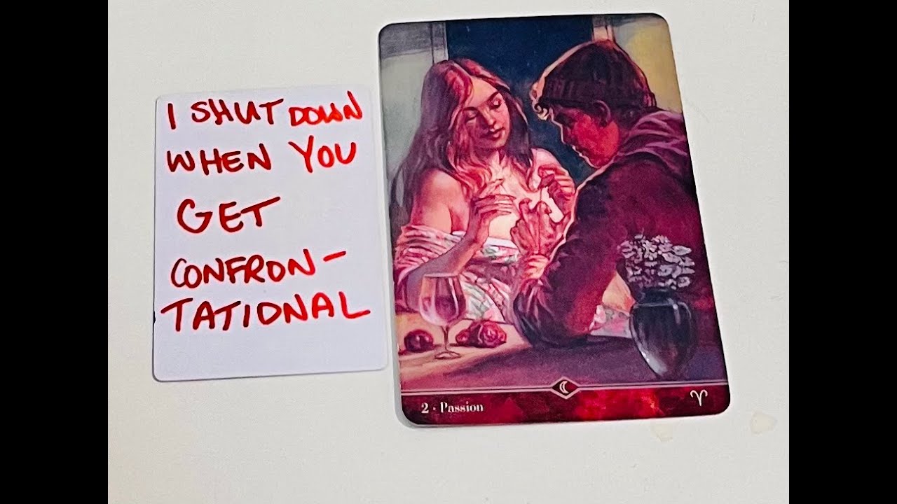 They go SILENT because of the INTENSITY and PASSION. They ask themselves 