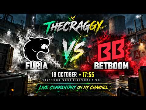 FURIA vs. BETBOOM - Thunderpick World Championship 2026 LIVE by @TheCraggyCS