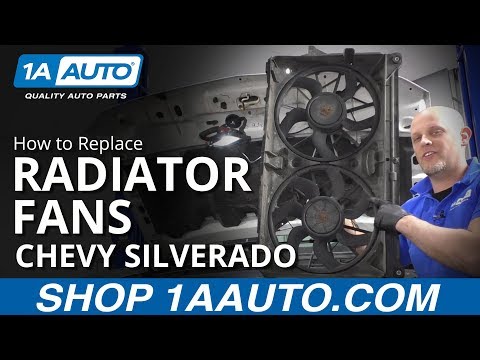 How to Replace Radiator Fans 07-13 Chevy Silverado 1500