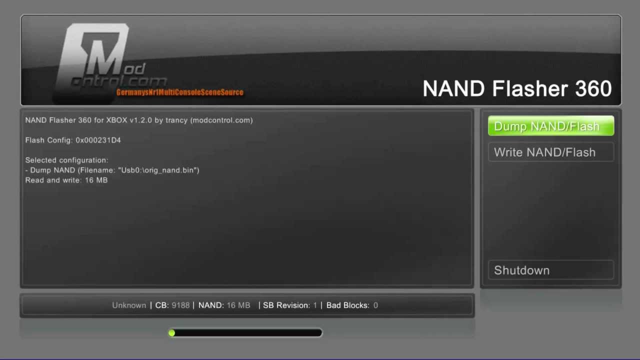 nand flasher 360 1.2.0 by trancy