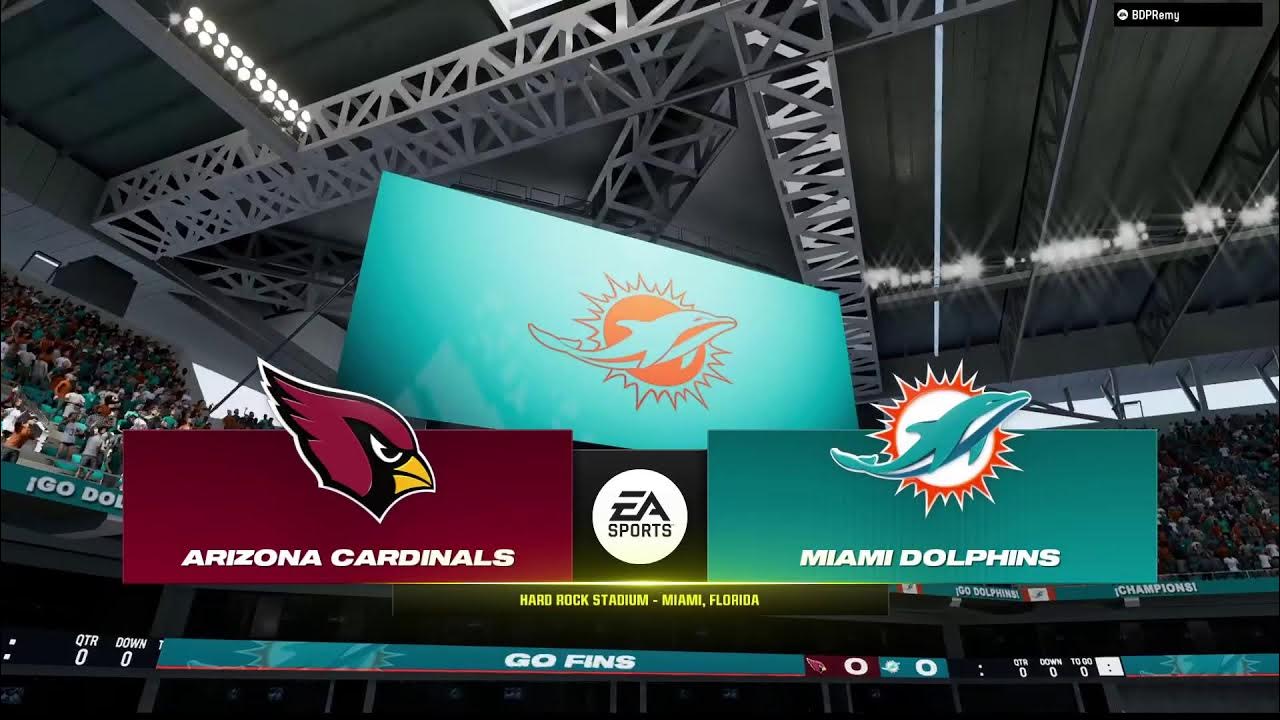 MONDAY MADDEN DOLPHINS VS CARDINALS YouTube