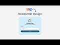 newsletter design html css with source code