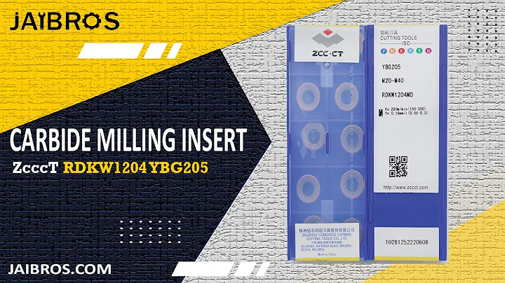 ZCCCT R6 Carbide Insert RDKW1204 ybg202/205 - Jaibros(CNC Machine Tools)
