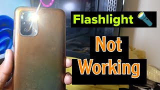 Tecno phone flashlight not working problem