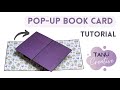 Popup book card with a twist  easy tutorial  best photo pop up card ideas