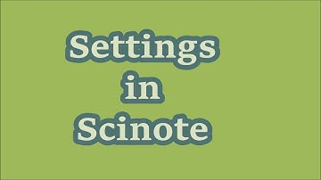 Scilab Tutorial 37: Setting in scinote