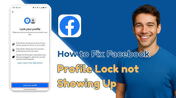 Facebook Profile Lock Option Not showing 2025 | How to Lock Facebook Profile