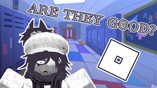 ARE THEY GOOD? || Fundamental Paper Education Roblox Games