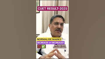 CUET Result 2025: Marks Increase Or Decrease? ll #cuetresult2025 #cuetresult #csas #du #munmunsriv