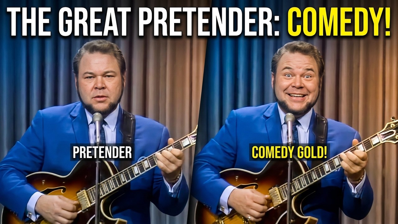 Roy Clark Medley of Comedy and sing The Great Pretender