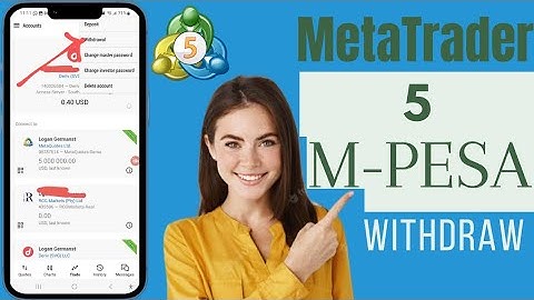 How To Withdraw Money From MetaTrader 5 To M-PESA | Withdraw Money From MetaTrader 5
