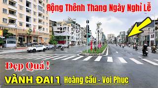 So Beautiful! The Ring Road 1 (Hoang Cau - Voi Phuc) Section Is Wide Open During the Holiday (Lat...