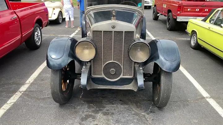 1927 Franklin Model 11B walk around