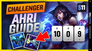 How To Play Ahri & ESCAPE Low Elo In Season 11 - CHALLENGER Ahri Guide S11