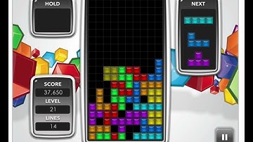 Tetris speed run, 10k points, default tuning, any level start (20) (0:28)