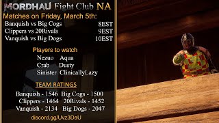 MORDHAU FIGHT CLUB (MFC) NA SEASON 2 IN 4K | Friday, March 5th screenshot 4