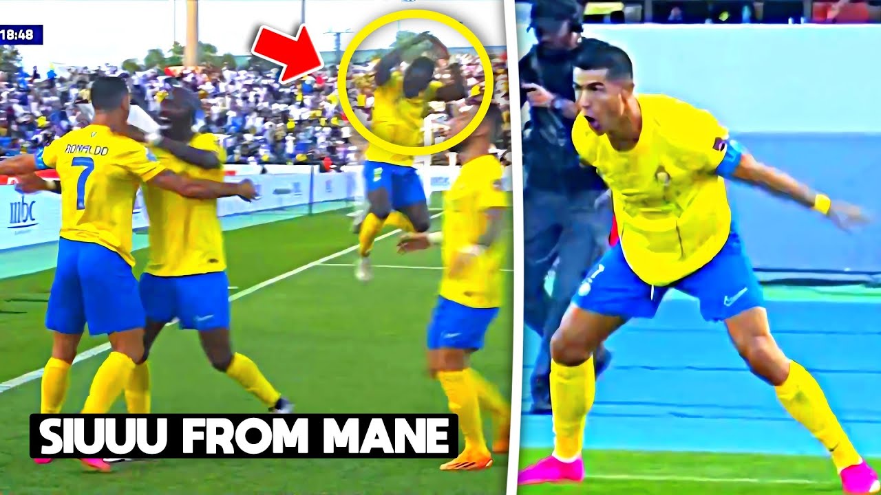 WATCH: Sadio Mane joins Cristiano Ronaldo in iconic 'Siuuu' goal
