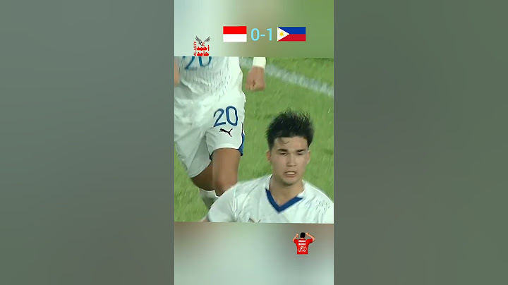Indonesia vs Philippines 0-1 #indonesia #vs #philippines #goal #match