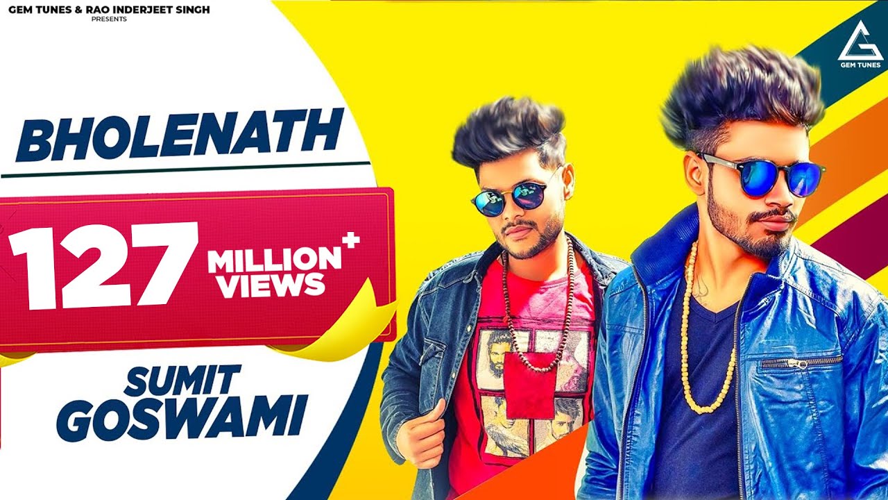 Bholenath Official Video Sumit Goswami  Kaka Wrld Shanky Goswami  Haryanvi Song