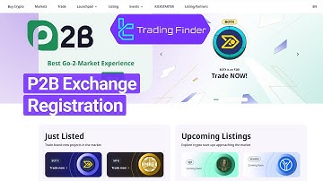 💎 P2B Exchange Registration 2025 [3-Step Procedure with Email Verification] - [TradingFinder]