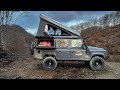 3 days 100 offgrid with our land rover defender camper family 4x4 overland