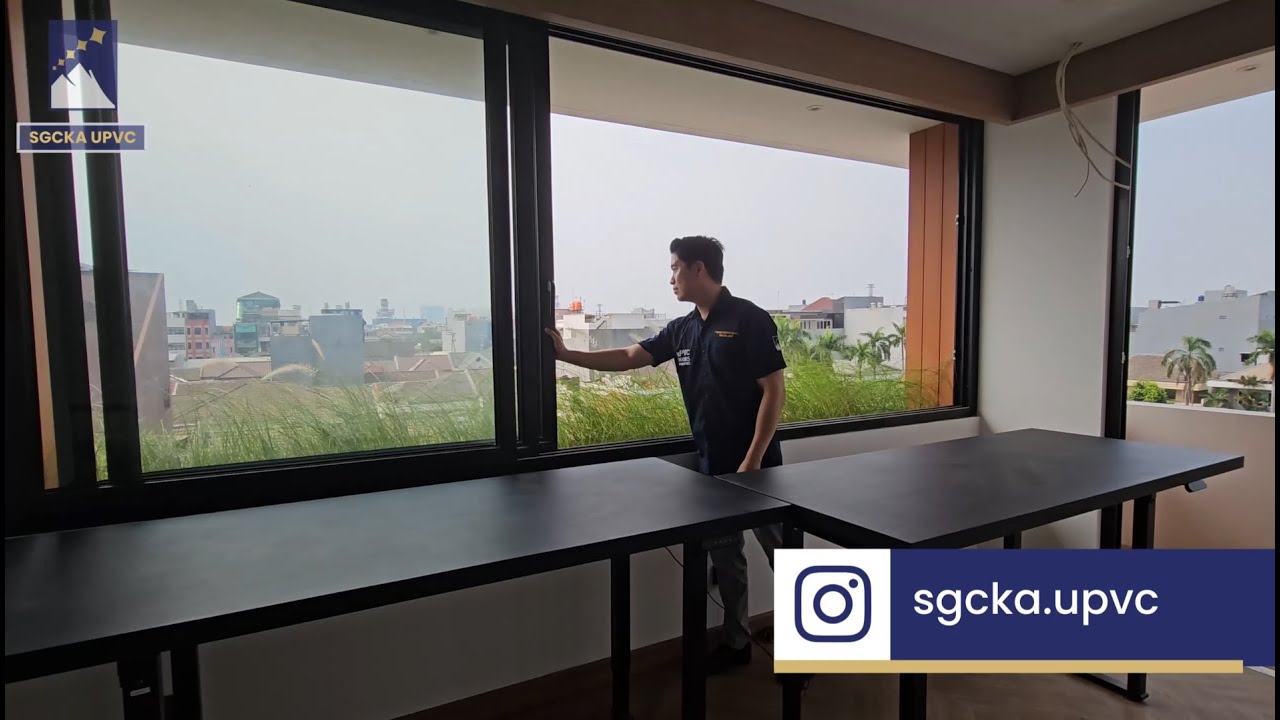 SIMPLE DAN FUNGSIONAL! JENDELA SLIDING BESAR UPVC | uPVC SGCKA Jakarta
