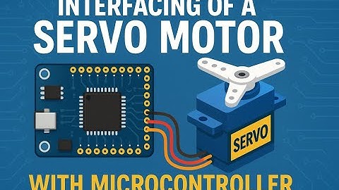 Interfacing of a Servo Motor with a microcontroller #cprogramming #servo #robotics