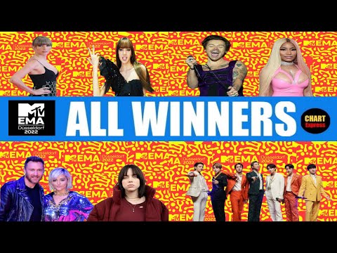 EMA's 2022 – ALL WINNERS | 2022 MTV European Music Awards | ChartExpress